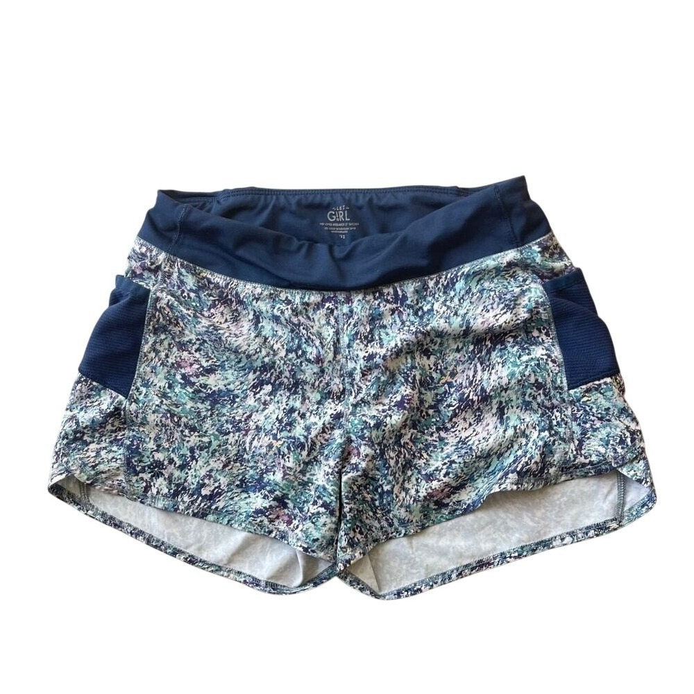 Athleta Girl 3" Lined Athletic Shorts Activewear Running Gym Size Medium 12